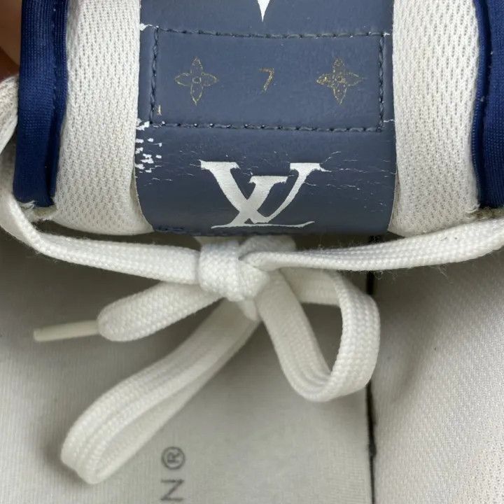 Other Louis Vuitton Stylish Low-Top Sneakers in White Gray -2508 Size US 8 / EU 41 - 5 Thumbnail