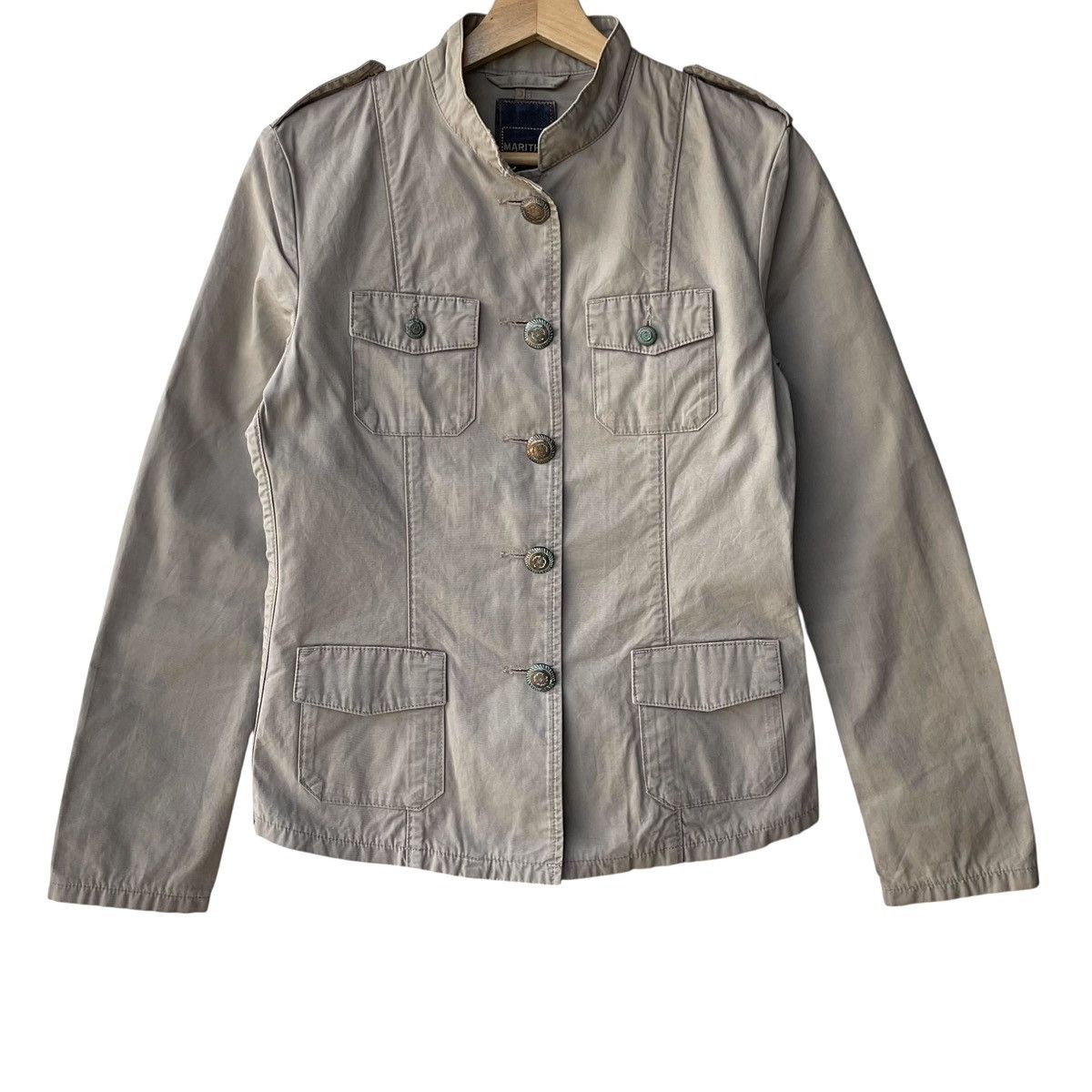 Marithe + Francois Girbaud Marithe + Francois Girbaud M+FG Y2K Military Inspired Jacket Size M / US 6-8 / IT 42-44 - 1 Thumbnail