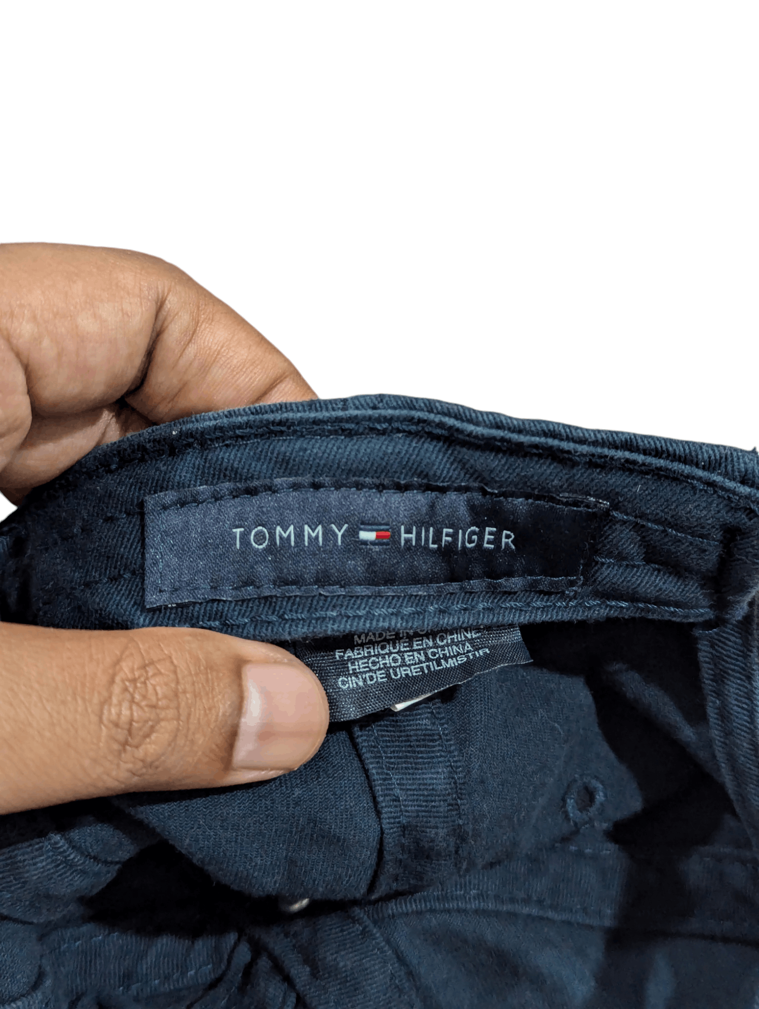 Tommy Hilfiger Distressed Tommy Hilfiger Baseball Cap Size ONE SIZE - 8 Thumbnail