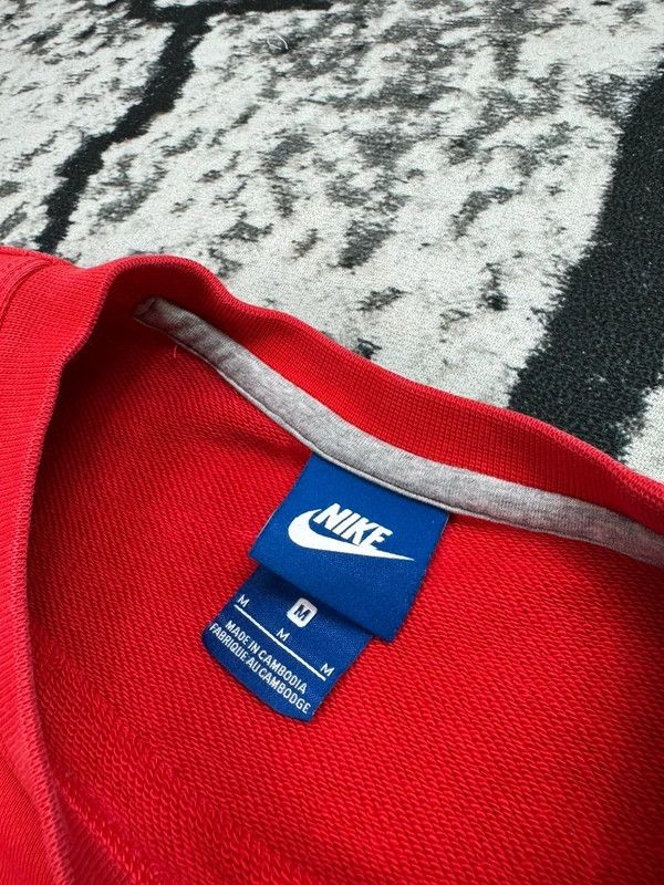 Nike Nike crewneck sweatshirt red M Size US M / EU 48-50 / 2 - 5 Thumbnail