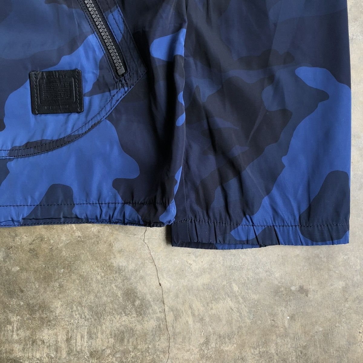 Coach Coach New York Luxury Camouflage Navy Windbreaker Jacket Size US XL / EU 56 / 4 - 6 Thumbnail