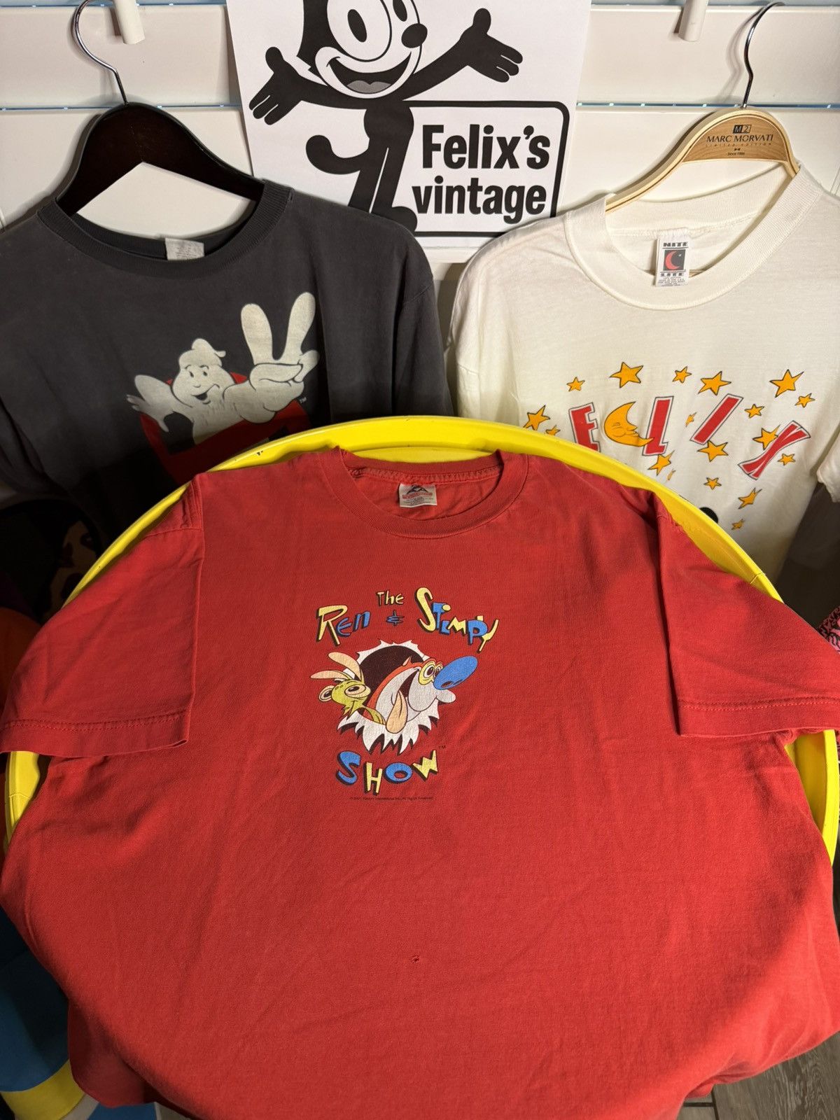 Vintage 2001 vintage Ren & Stimpy T-shirt Size US L / EU 52-54 / 3 - 1 Thumbnail