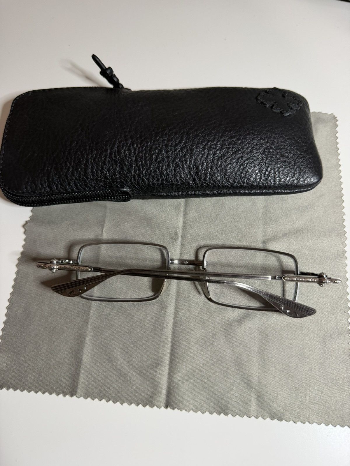 Chrome Hearts chrome hearts buckle rider glasses Size ONE SIZE - 1 Thumbnail
