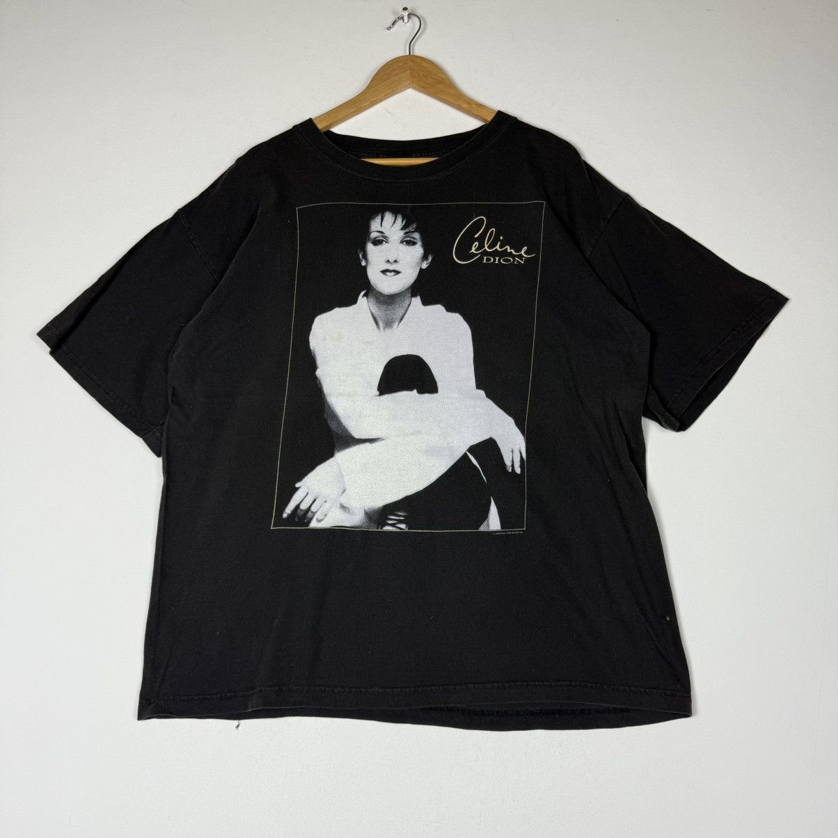 Band Tees Vintage 96s Celine Dion Falling Into You tour Tee Size US L / EU 52-54 / 3 - 1 Thumbnail