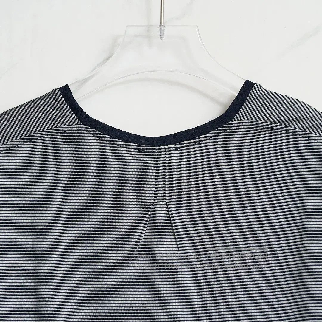 Saint Laurent Paris Saint Laurent Men's Striped Crewneck T-Shirt. Size US M / EU 48-50 / 2 - 6 Thumbnail