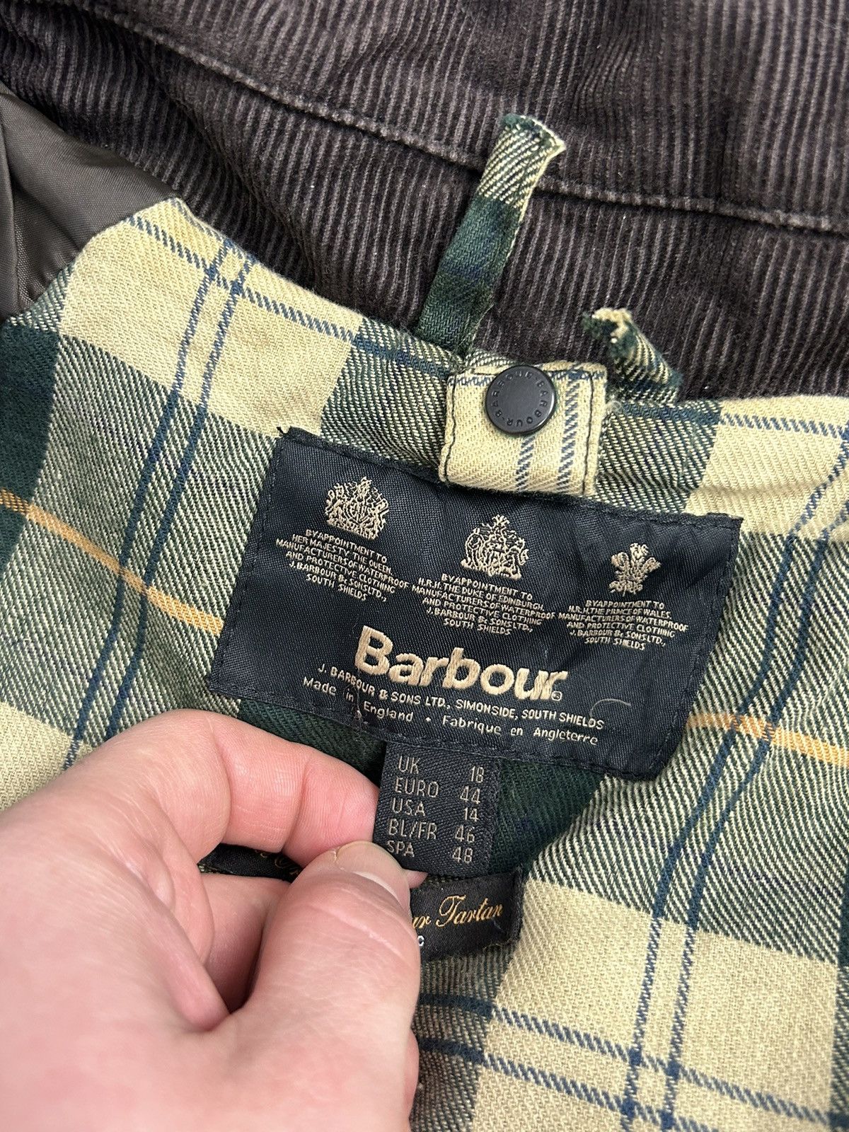Barbour Barbour Classic wax canvas jacket women vintage Size XL / US 12-14 / IT 48-50 - 13 Thumbnail
