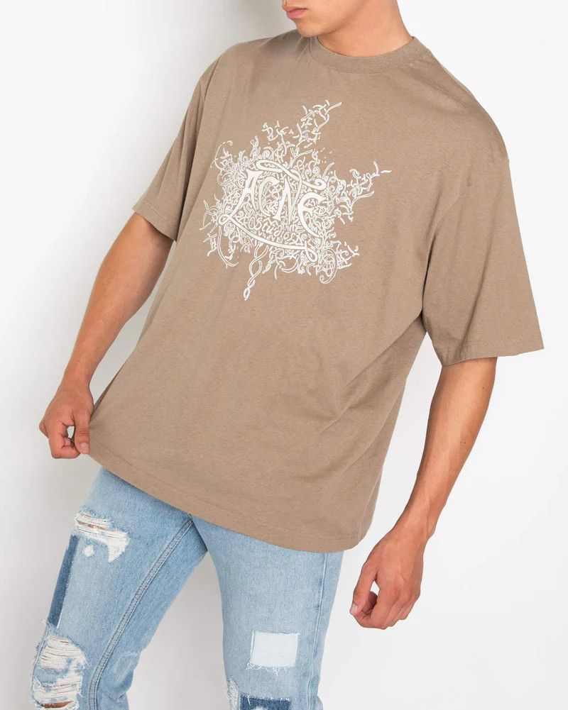 Acne Studios o1y1024 T-Shirt in Light Brown Size US S / EU 44-46 / 1 - 3 Thumbnail