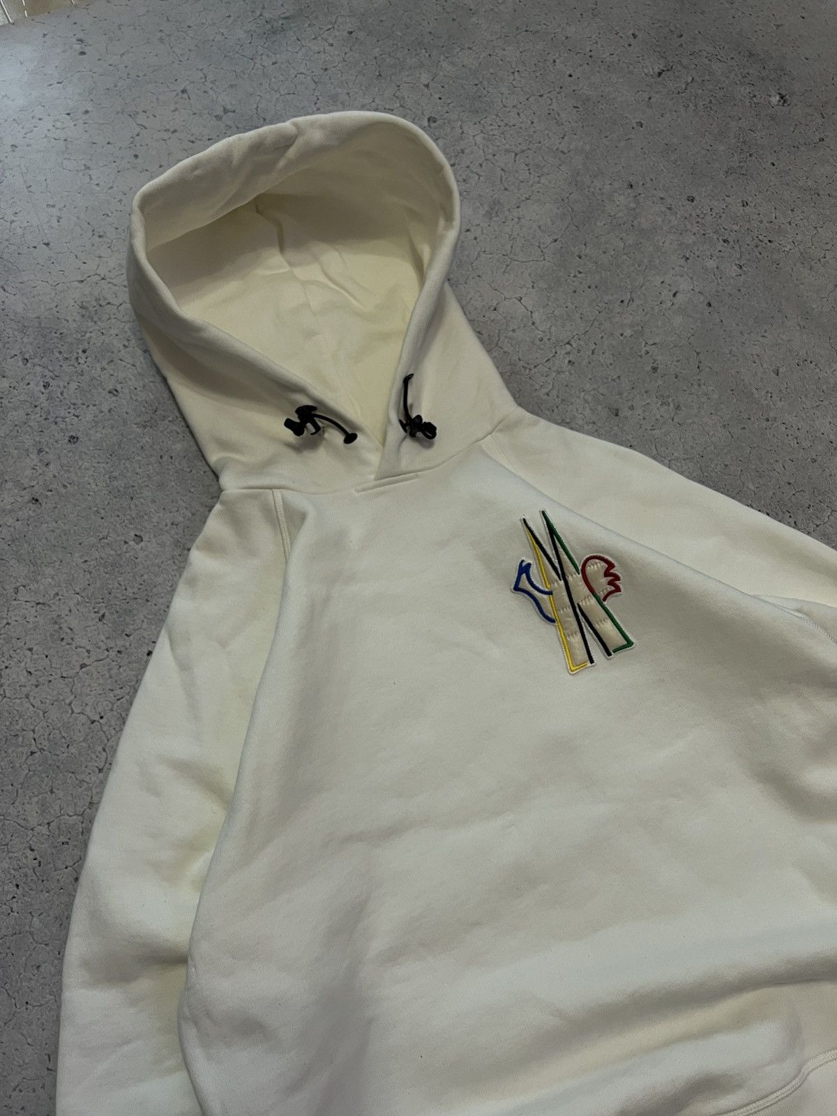 Moncler Moncler 2022 Maglia Con Cappucio Big Logo Hoodie Size US XS / EU 42 / 0 - 3 Thumbnail