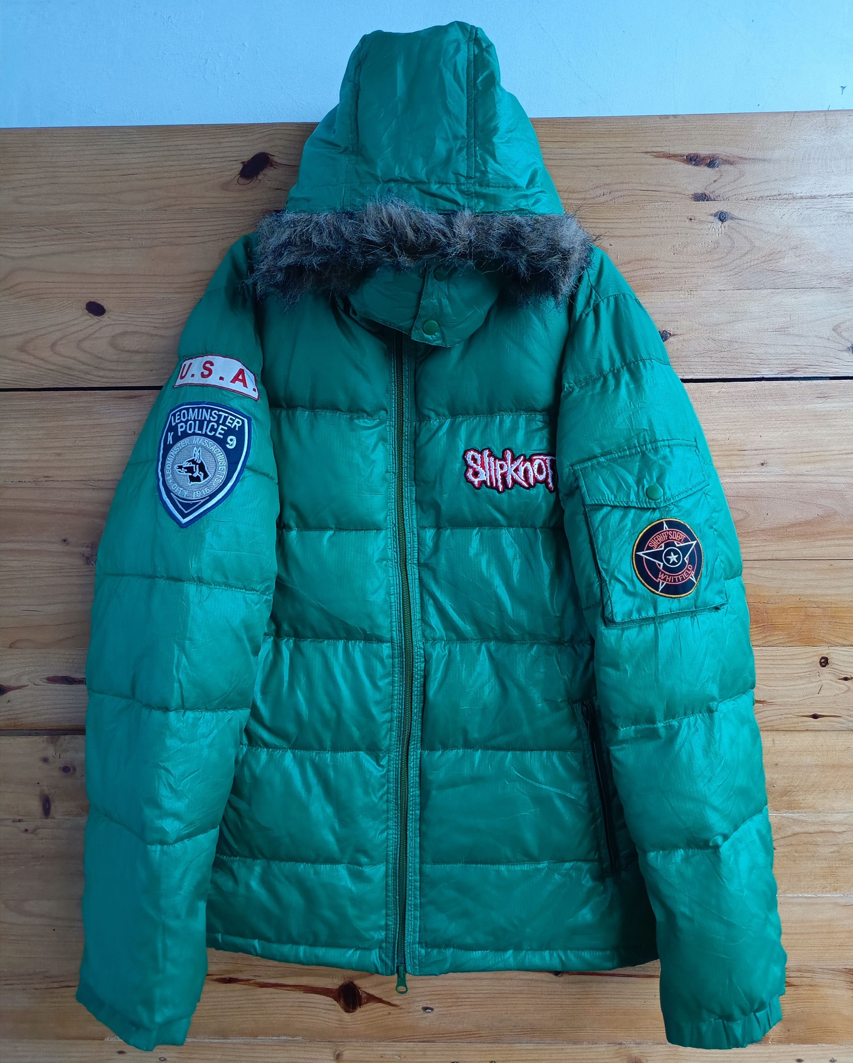 semanticdesign Faux Fur Slipknot Double Zipp Puffer Jacket Lgb Style Size US XL / EU 56 / 4 - 1 Thumbnail