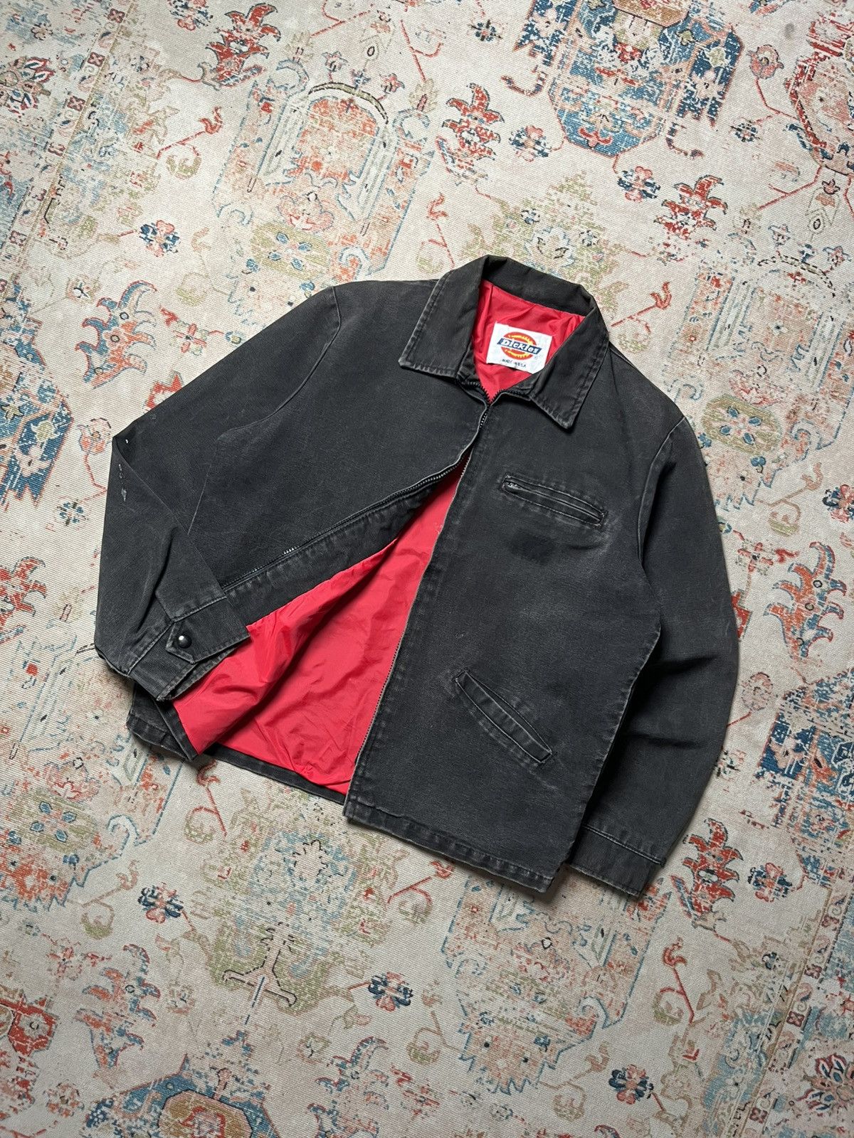Dickies Vintage 90s Dickies Duck Canvas Detroit Painter Jacket Faded Size US M / EU 48-50 / 2 - 2 Thumbnail