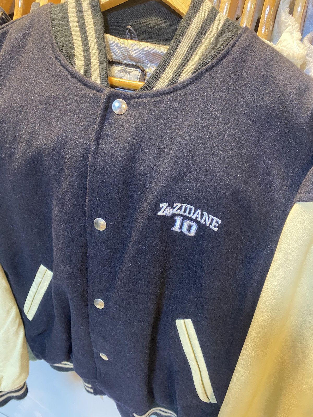 Vintage Rare Vintage Z.Zidane Varsity Jacket Size US XXL / EU 58 / 5 - 4 Thumbnail