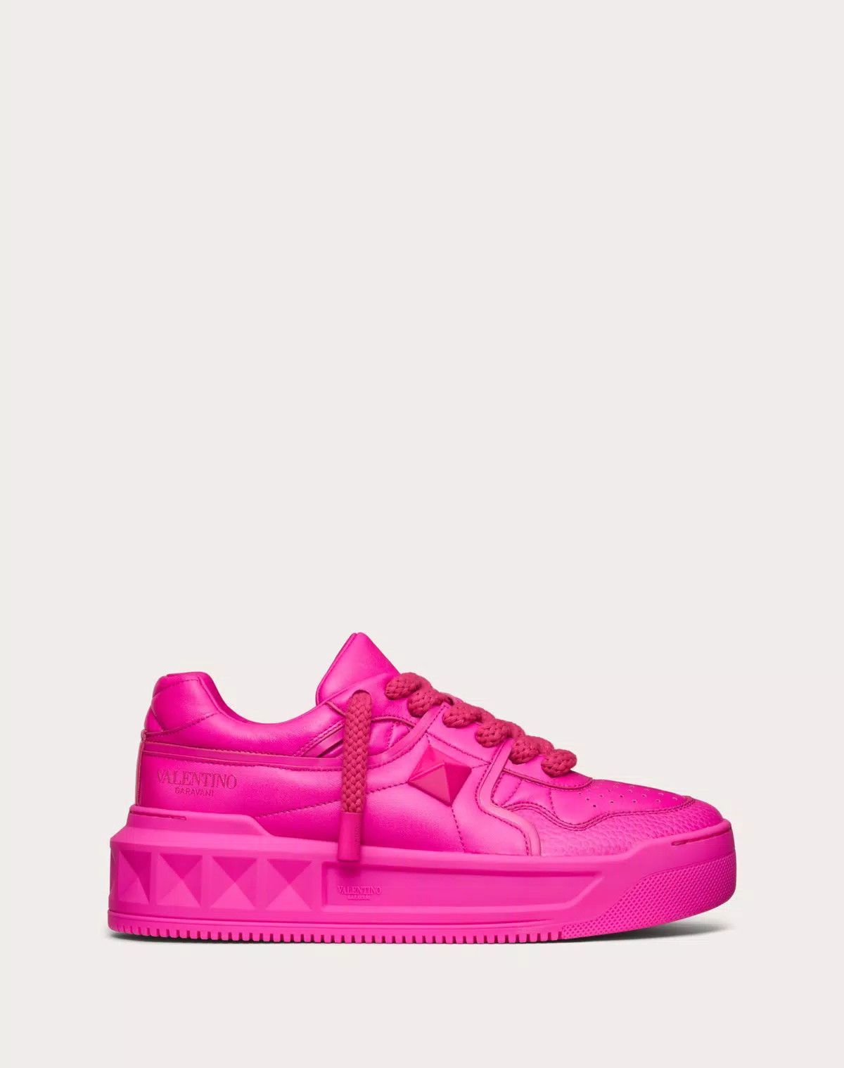 Valentino o1s1wg110426 One Stud XL Trainers in Pink Size US 10 / IT 40 - 1 Preview