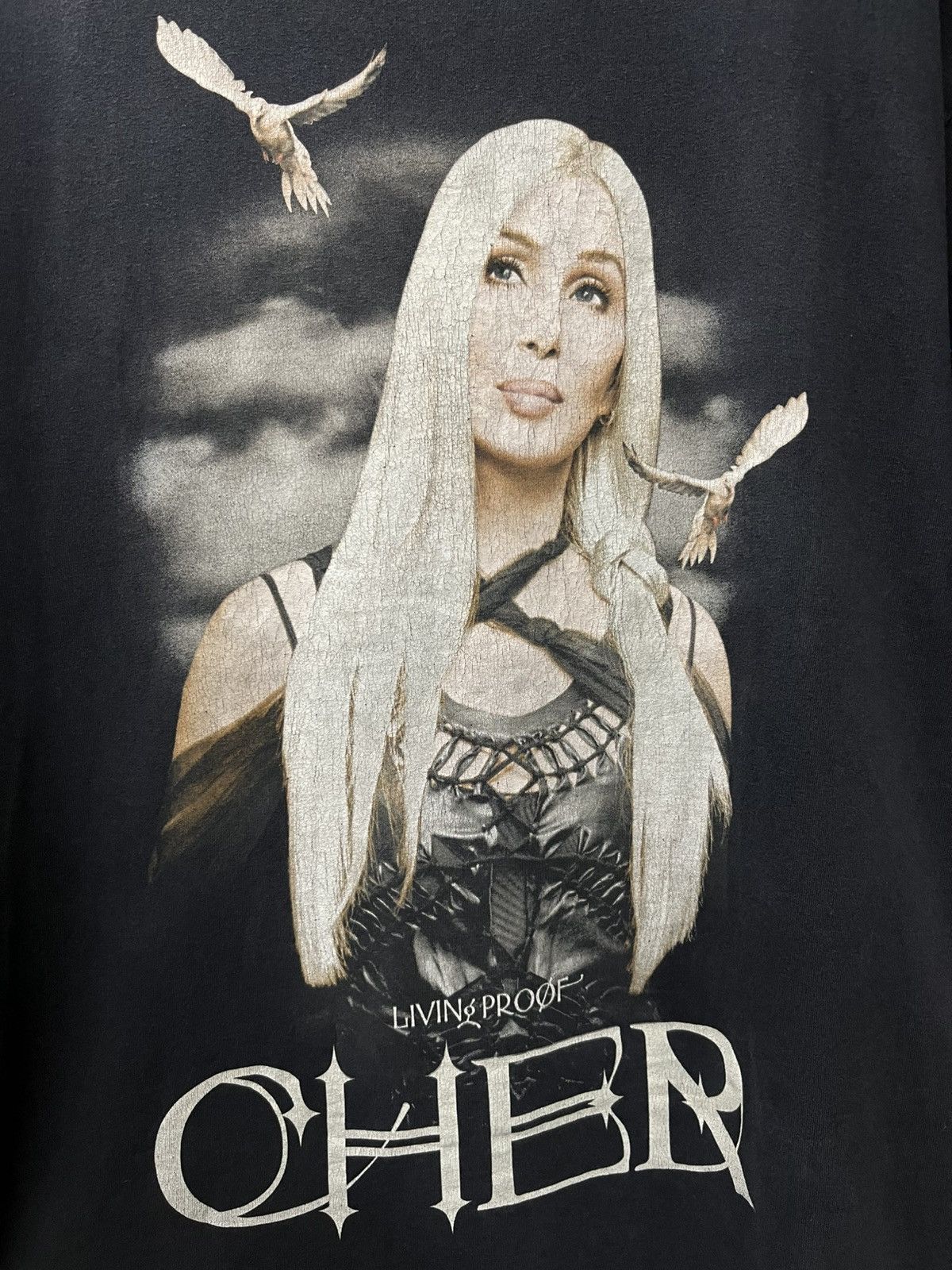 Band Tees Vintage Cher “Living Proof: Farewell Tour 2003” Tee Size US XXL / EU 58 / 5 - 2 Thumbnail