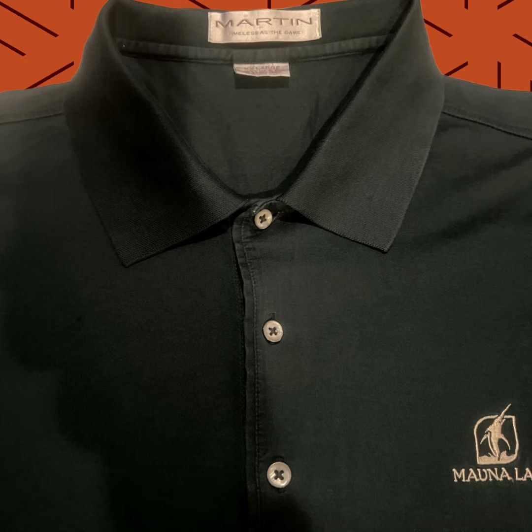 Vintage Mauna Lani Hotel Embroidered Logo Golf Course Polo Shirt 2XL Green PGA Aloha New Size US XXL / EU 58 / 5 - 1 Thumbnail
