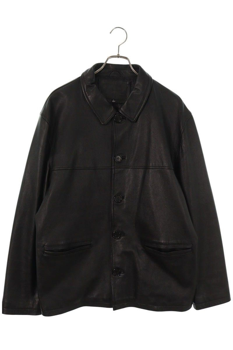 Stussy Stussy Cafe Racer Leather Jacket | Grailed