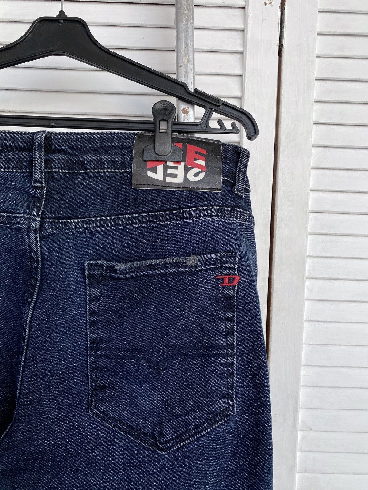 Diesel DIESEL BUSTER Stretch Regular Denim Jeans Pants Y2K Size US 34 / EU 50 - 10 Thumbnail