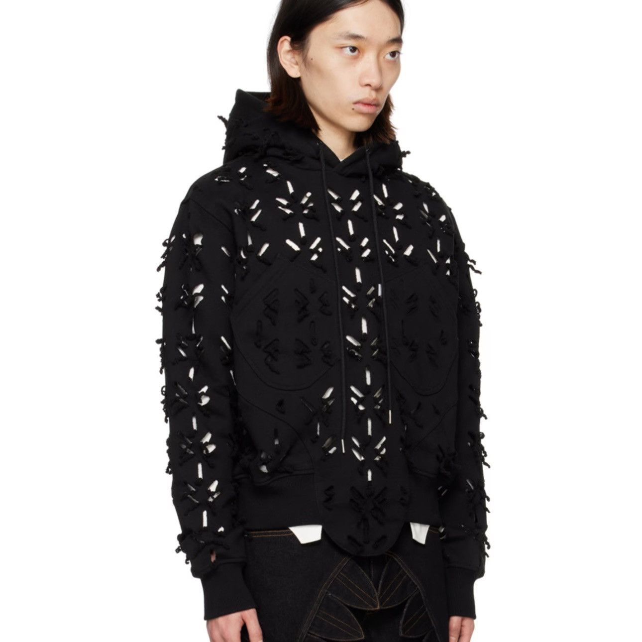 Juntae Kim Slashed hoodie Size US M / EU 48-50 / 2 - 1 Thumbnail
