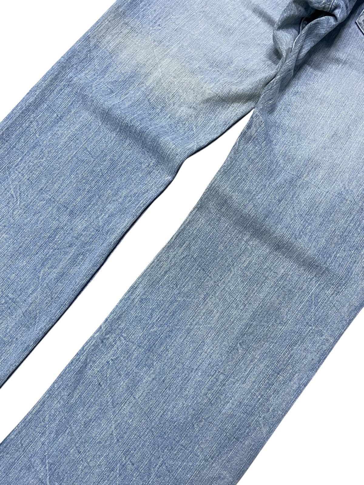 GOSTAR DE FUGA × Hysteric Glamour Daily Topics Japan Double Waist Camo Distressed Jeans Size US 30 / EU 46 - 14 Thumbnail