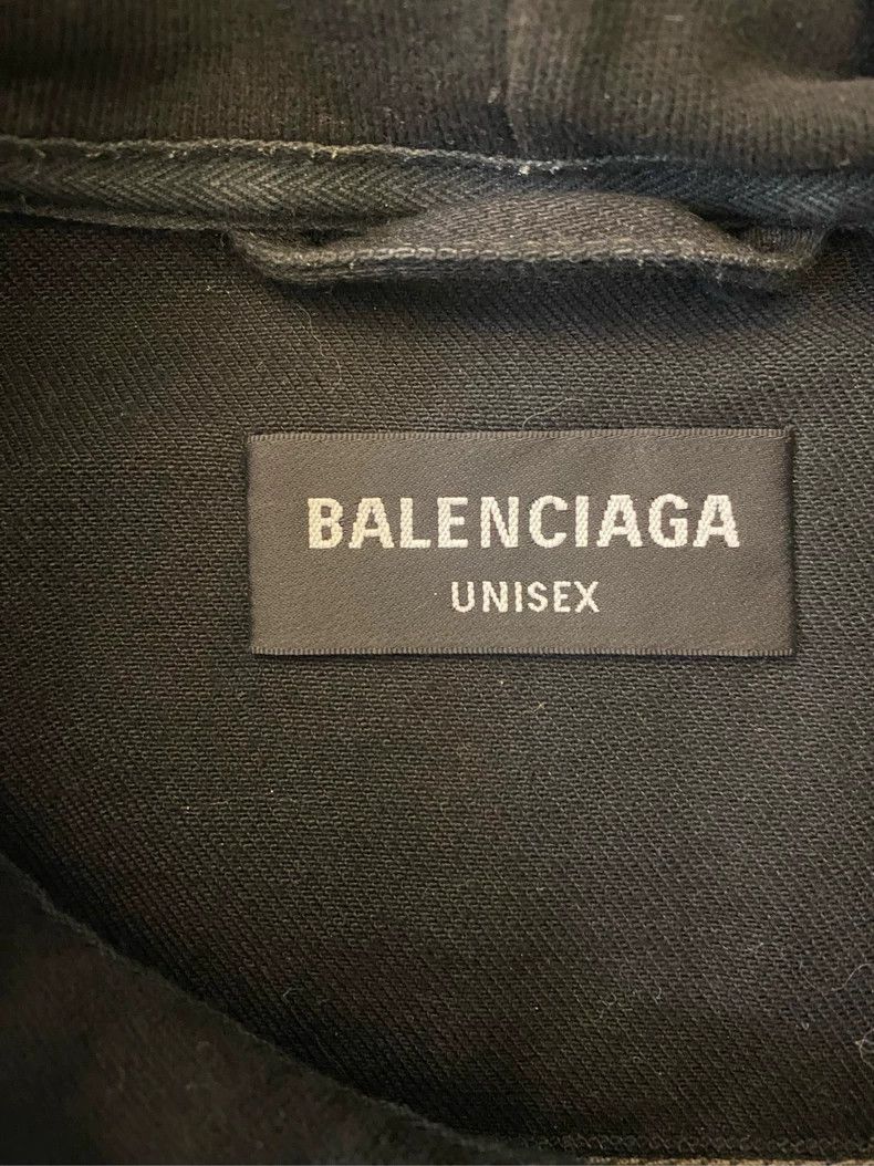 Balenciaga Balenciaga size 44 Black hooded denim jacket Size US S / EU 44-46 / 1 - 3 Thumbnail