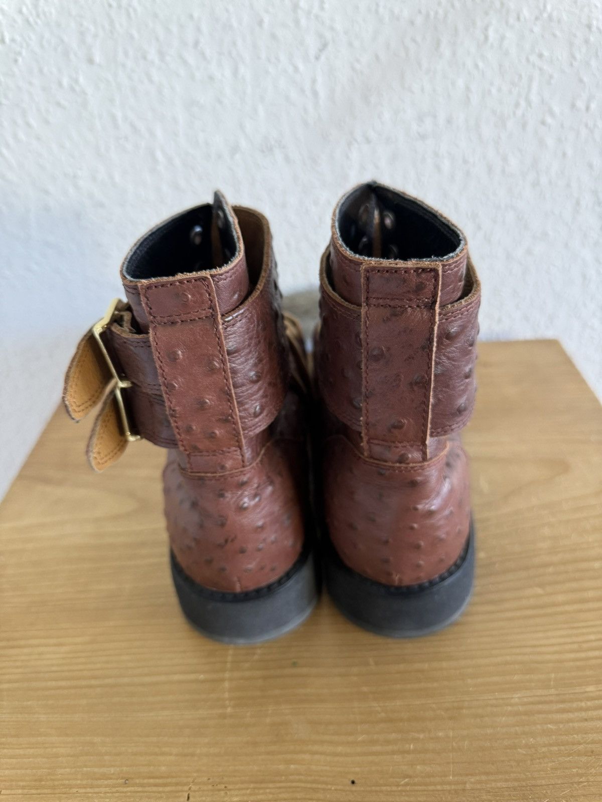 Adidas × Jeremy Scott Ostrich Embossed Slim Boots Size US 7.5 / EU 40-41 - 4 Thumbnail
