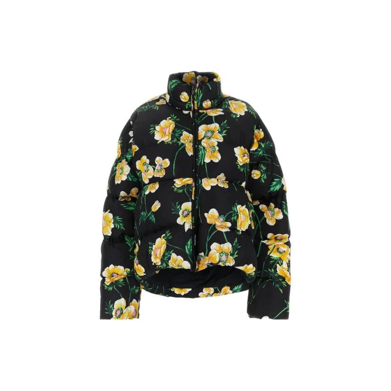 Balenciaga oc11z0125 C-Shape Puffer Jacket in Multicolor Size M / US 6-8 / IT 42-44 - 1 Thumbnail