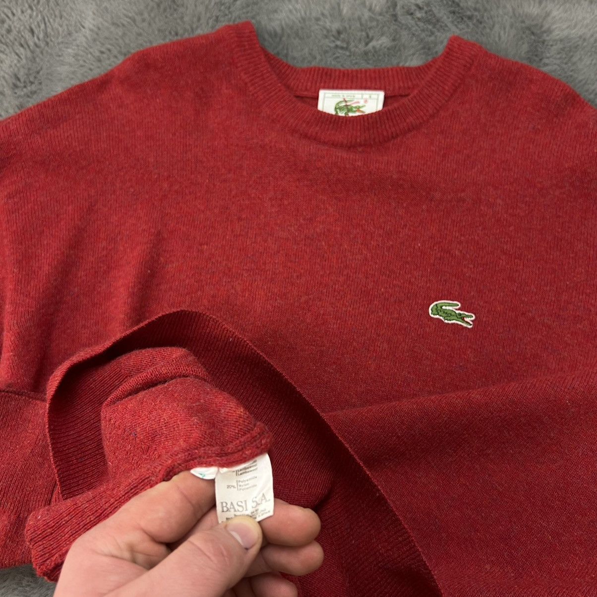 Lacoste Lacoste Vintage 100% Pure Laine Wool Mark Casual Sweater Size US M / EU 48-50 / 2 - 9 Thumbnail