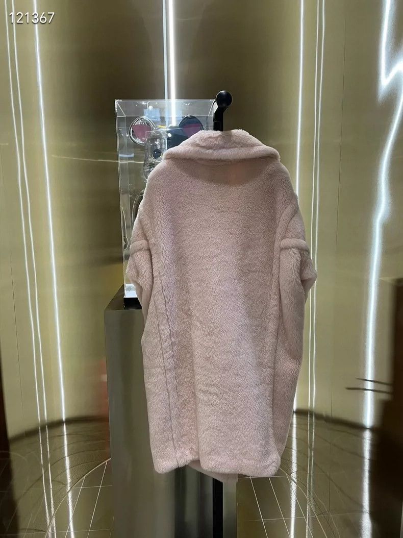 Max Mara Max Mara Fall/Winter Alpaca Long Teddy Bear Silhouette Coa Size S / US 4 / IT 40 - 2 Thumbnail
