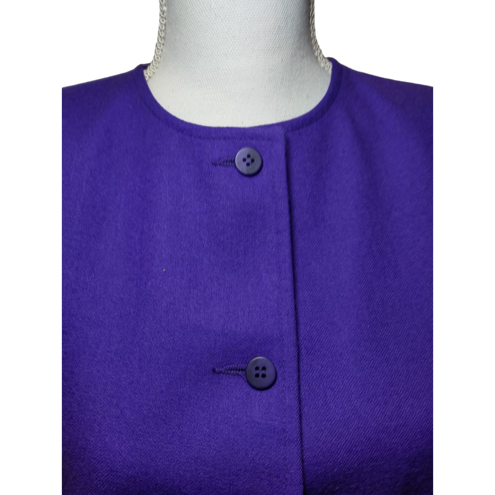 Other John Meyer Womens Wool Blazer Jacket Long Sleeve Button Frnt Size M / US 6-8 / IT 42-44 - 2 Thumbnail
