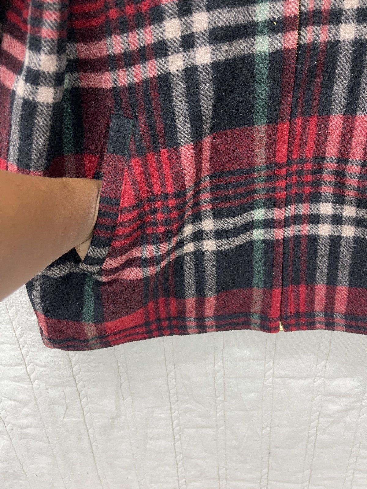 Japanese Brand × Oshkosh × Vintage STEALS💥VTG OSHKOSH B’GOSH WOOL JACKET TARTANS Size US L / EU 52-54 / 3 - 8 Thumbnail