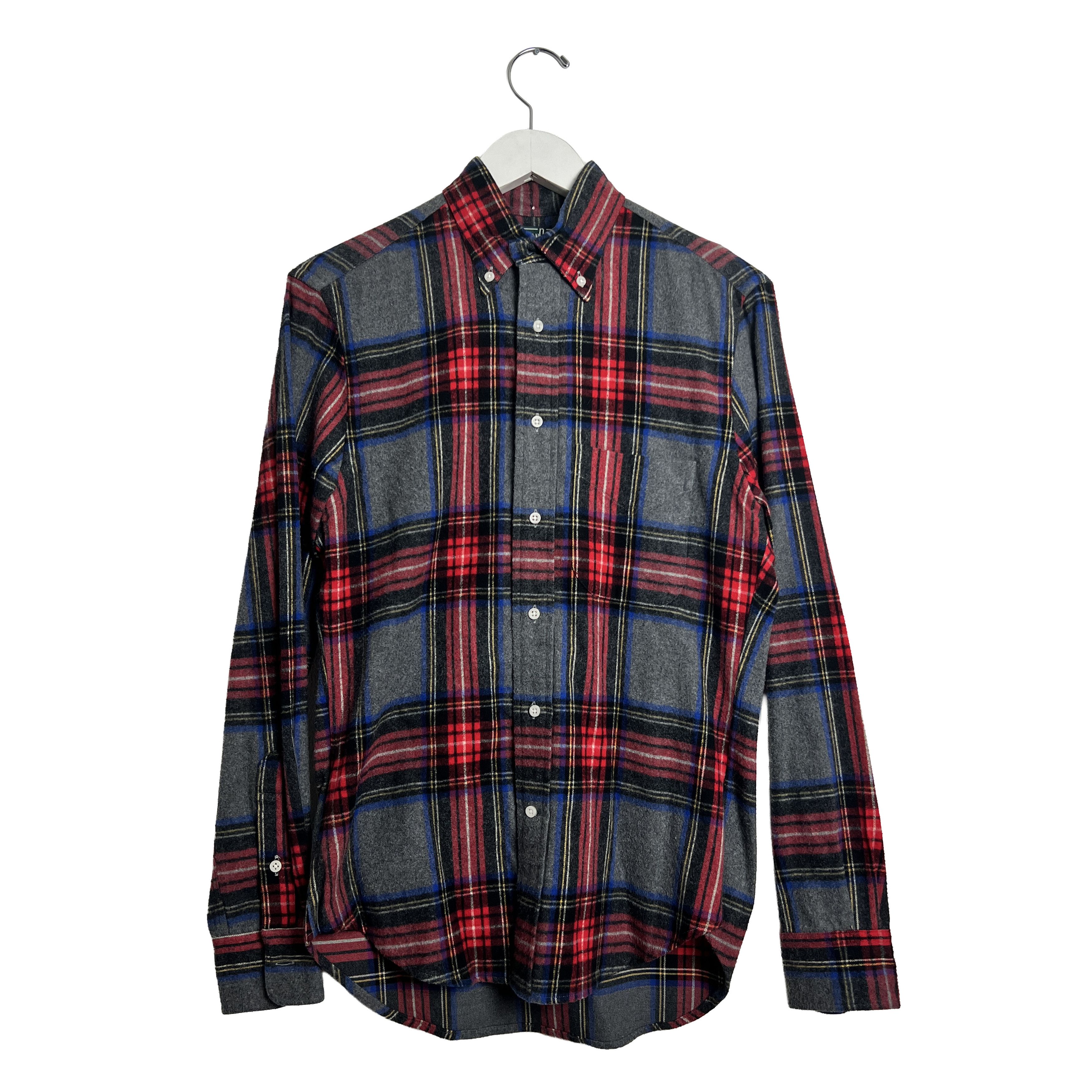 Gitman Bros. Vintage Button-Down Collar Plaid Brushed Cotton-Flannel Shirt Size US S / EU 44-46 / 1 - 1 Thumbnail
