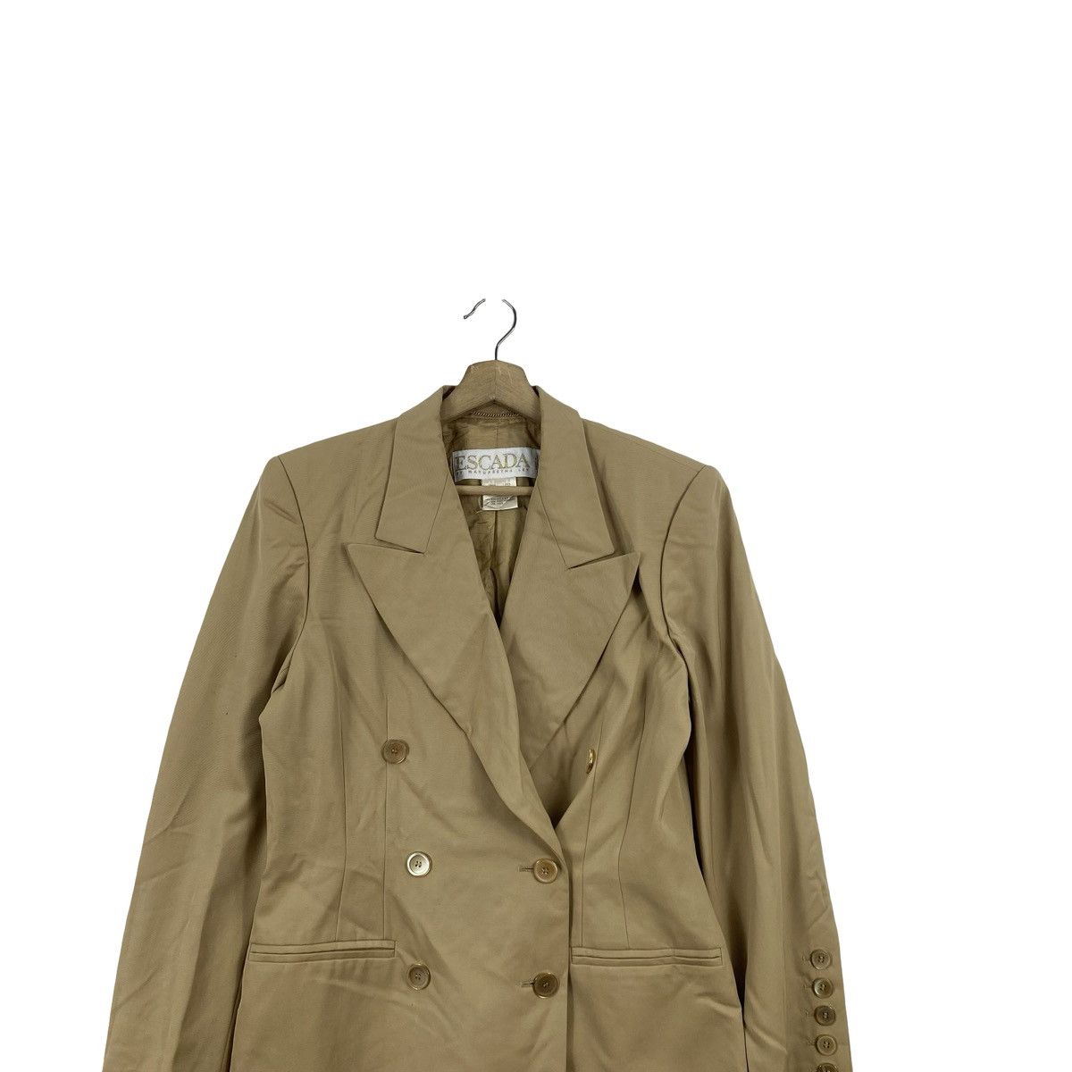Escada Vintage ESCADA by MARGARETHA LEY Double Breasted Blazer Size S / US 4 / IT 40 - 2 Thumbnail