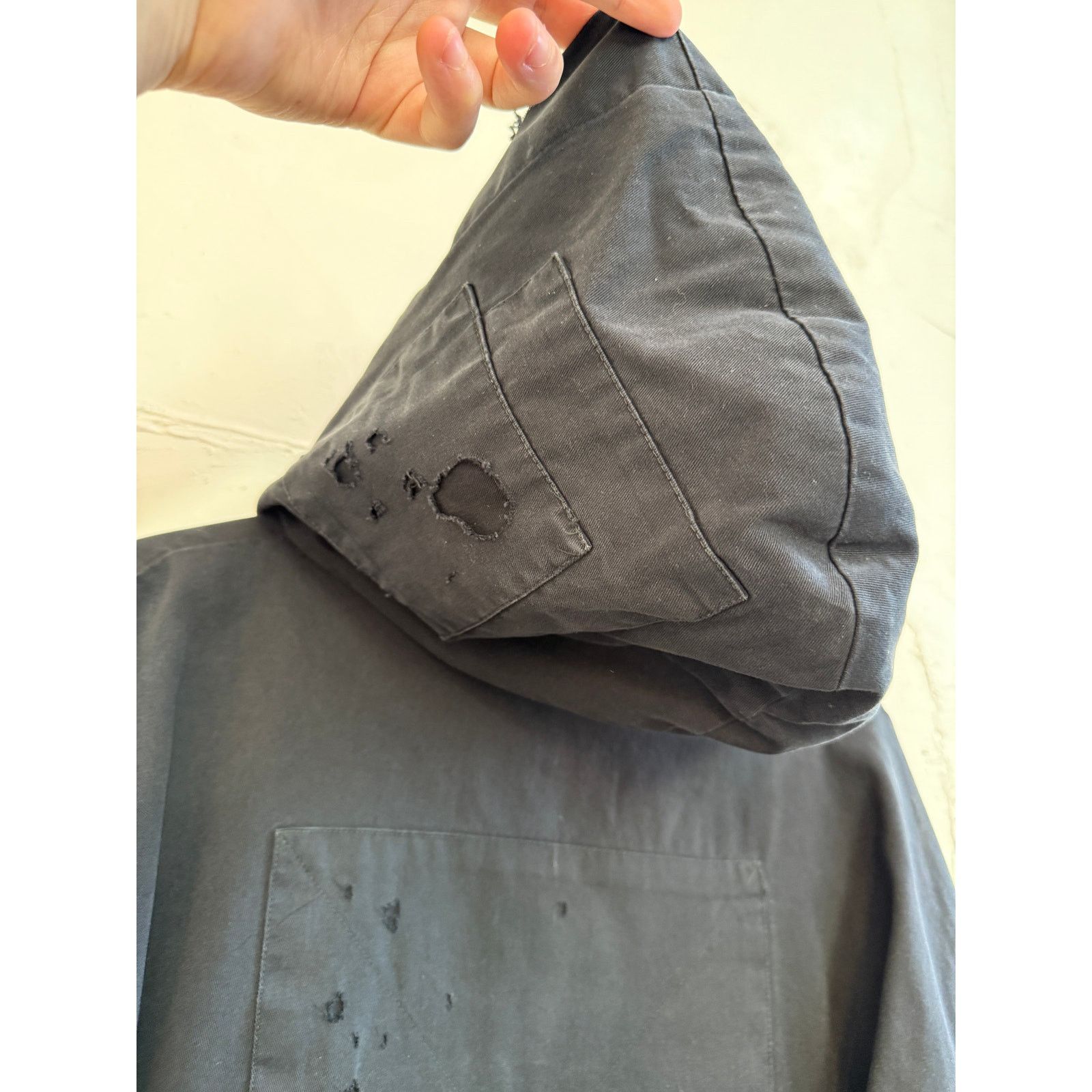 Greg Lauren Greg Lauren SAMPLE Vintage Black Patchwork Baja Parka Size US L / EU 52-54 / 3 - 3 Thumbnail