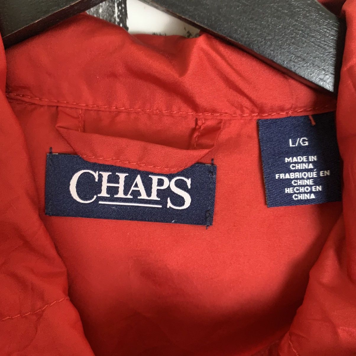 Chaps Ralph Lauren × Vintage Vintage Chaps Ralph Lauren Windbreaker Jacket Size US L / EU 52-54 / 3 - 12 Thumbnail