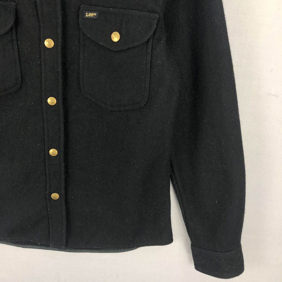 Lee Vintage 00’s Lee Button Up Wool Flannel Jacket Size US S / EU 44-46 / 1 - 3 Thumbnail