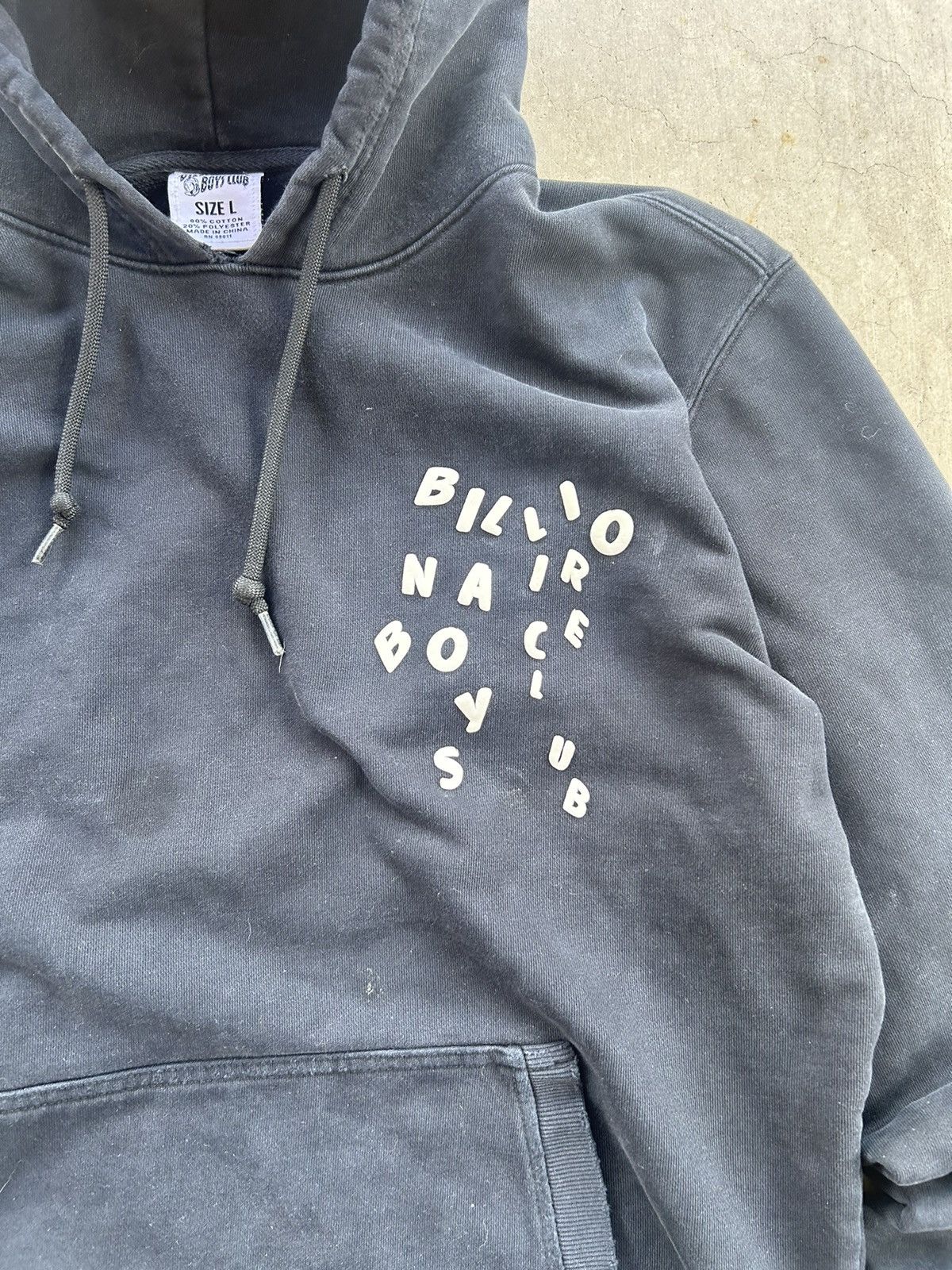 Billionaire Boys Club × Pharrell Billionaire Boys Club BB Jumble Letter Spell-out Hoodie Size US L / EU 52-54 / 3 - 3 Thumbnail