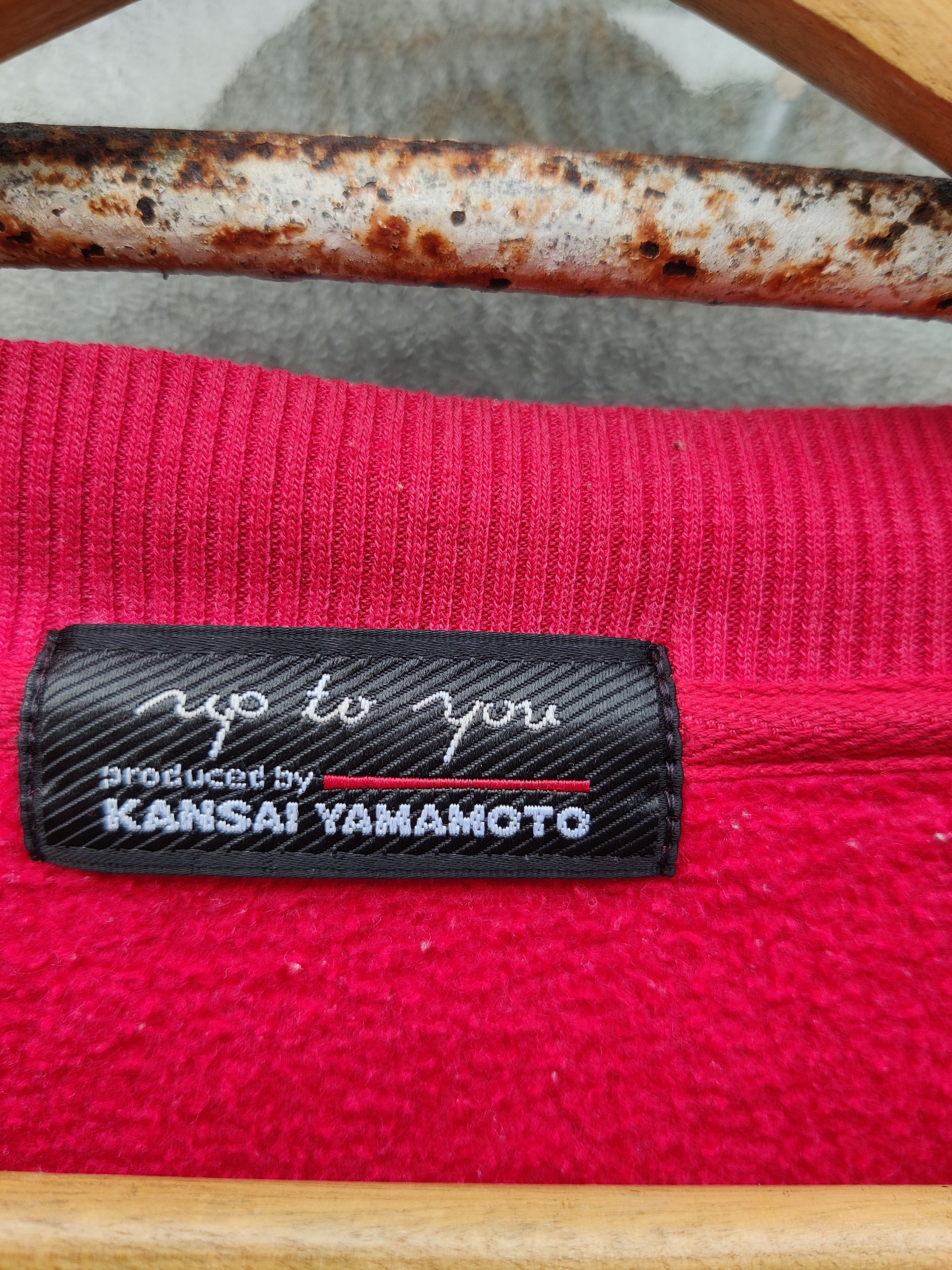 Japanese Brand Vintage Kansai Yamamoto Up to You Spellout Sweatshirt Size US XL / EU 56 / 4 - 6 Thumbnail