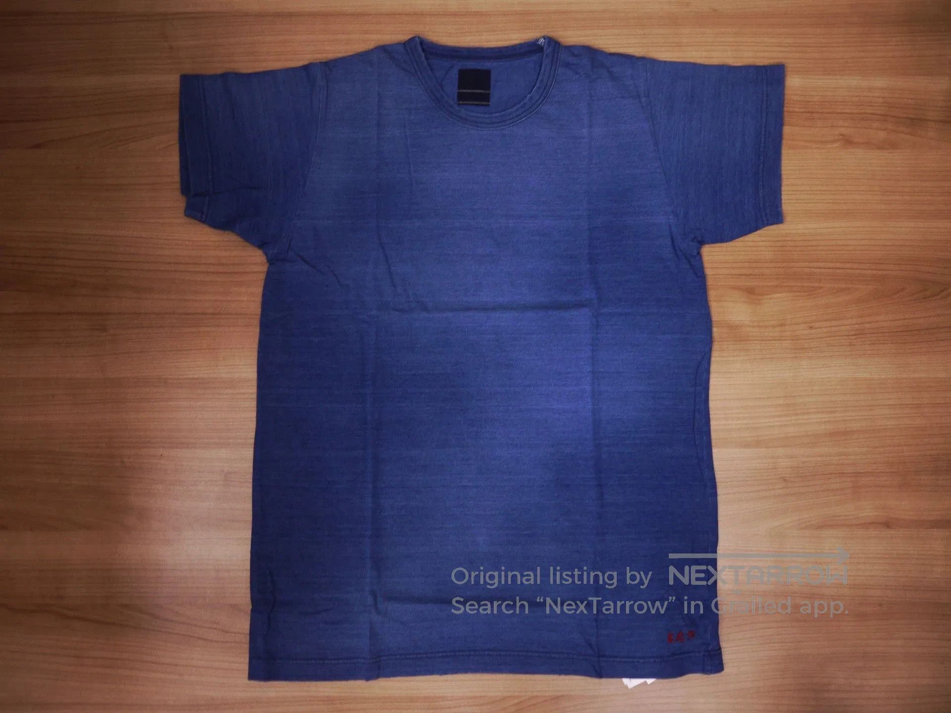 Blue Short Sleeve T-Shirt.