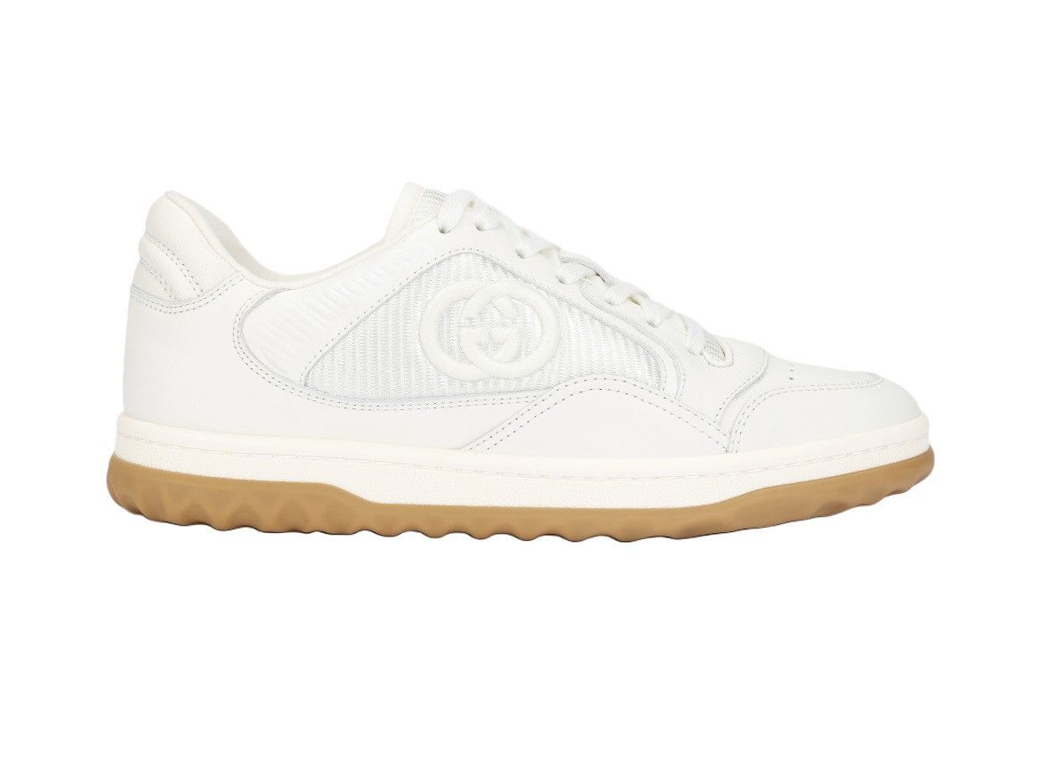 Gucci Gucci MAC80 Low Top Leather Skateboard Sneakers Size US 10.5 / IT 40.5 - 1 Thumbnail