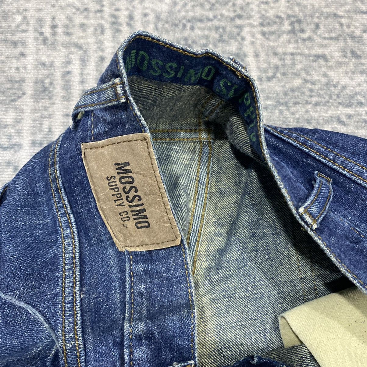 Japanese Brand × Vintage Mossimo☠️ Mud Washed Jeans Size US 36 / EU 52 - 7 Thumbnail