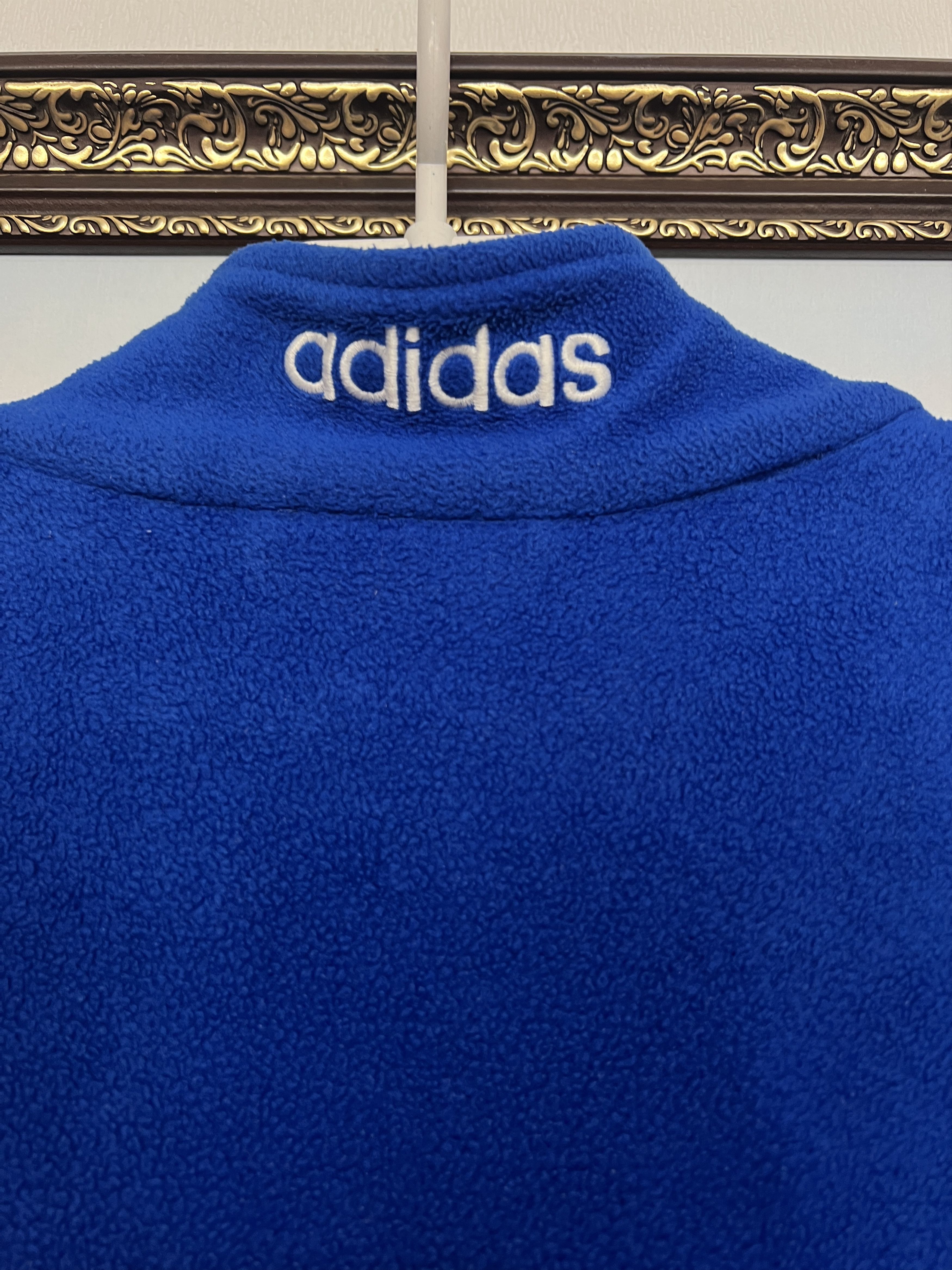 Adidas Vintage Karlsruher Football Fleece Jacket Soccer Track Top Size US M / EU 48-50 / 2 - 10 Thumbnail