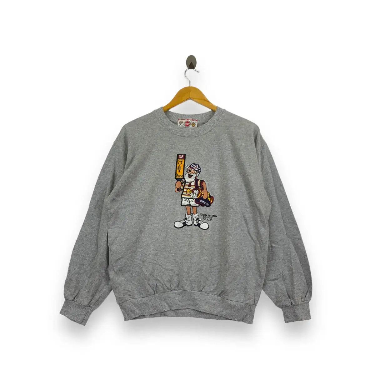 Vintage Vintage 80’ CAPTAIN SANTA Quiet Please Crew Tony Size US XL / EU 56 / 4 - 1 Thumbnail