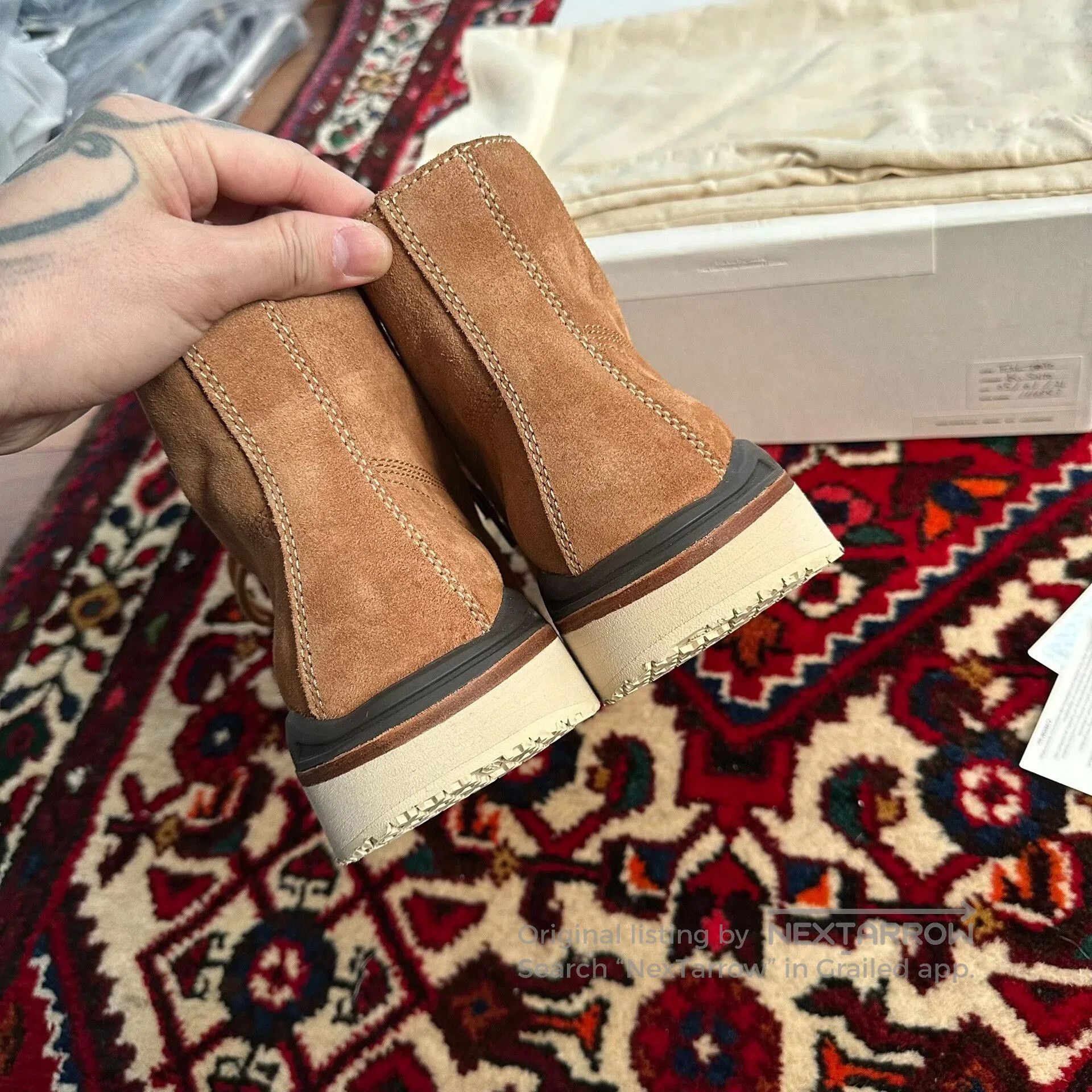 Visvim visvim virgil boots folk size 1. Size US 10 / EU 43 - 8 Thumbnail