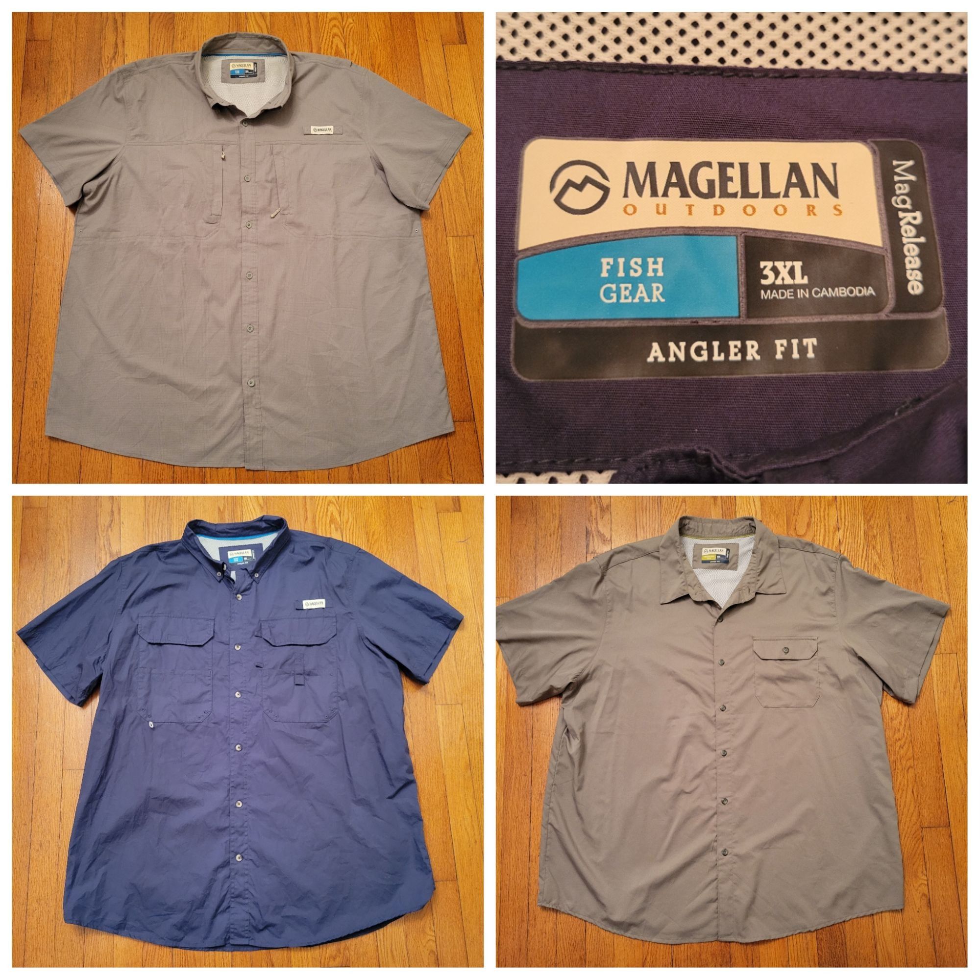 Other 3 Magellan Outdoors 3XL Loose Fit Adventure Gear Shirt MagWi Size US XXL / EU 58 / 5 - 1 Thumbnail