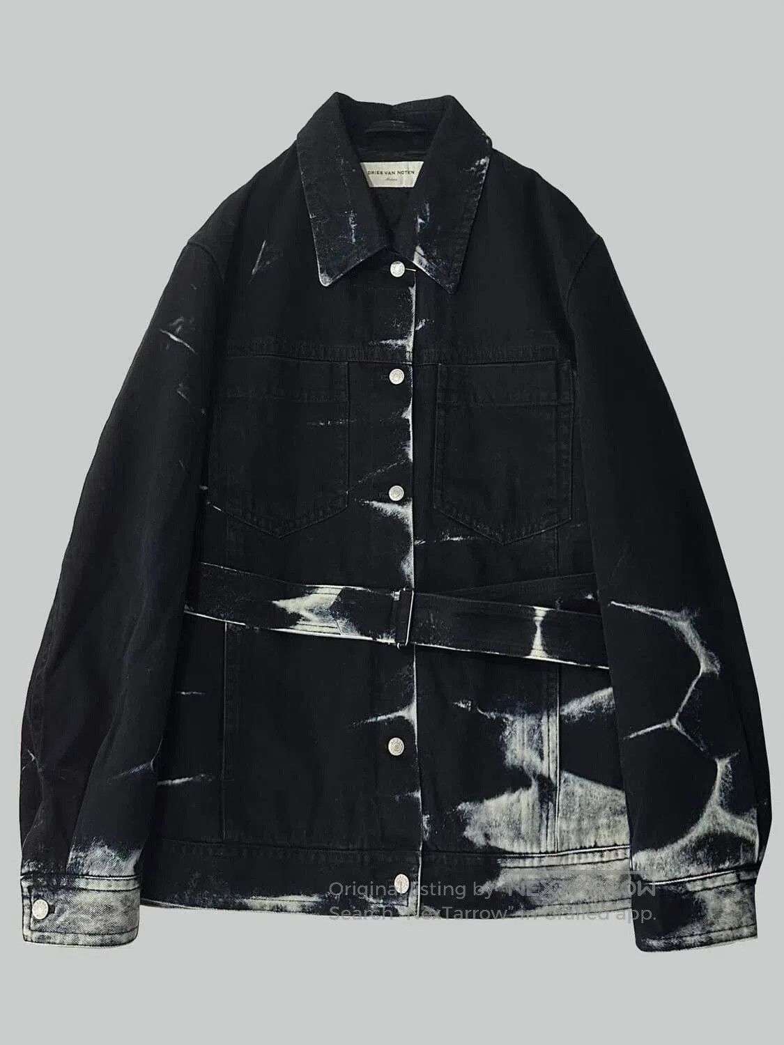 Dries Van Noten Dries Van Noten Black Denim Jacket. Size US M / EU 48-50 / 2 - 1 Thumbnail