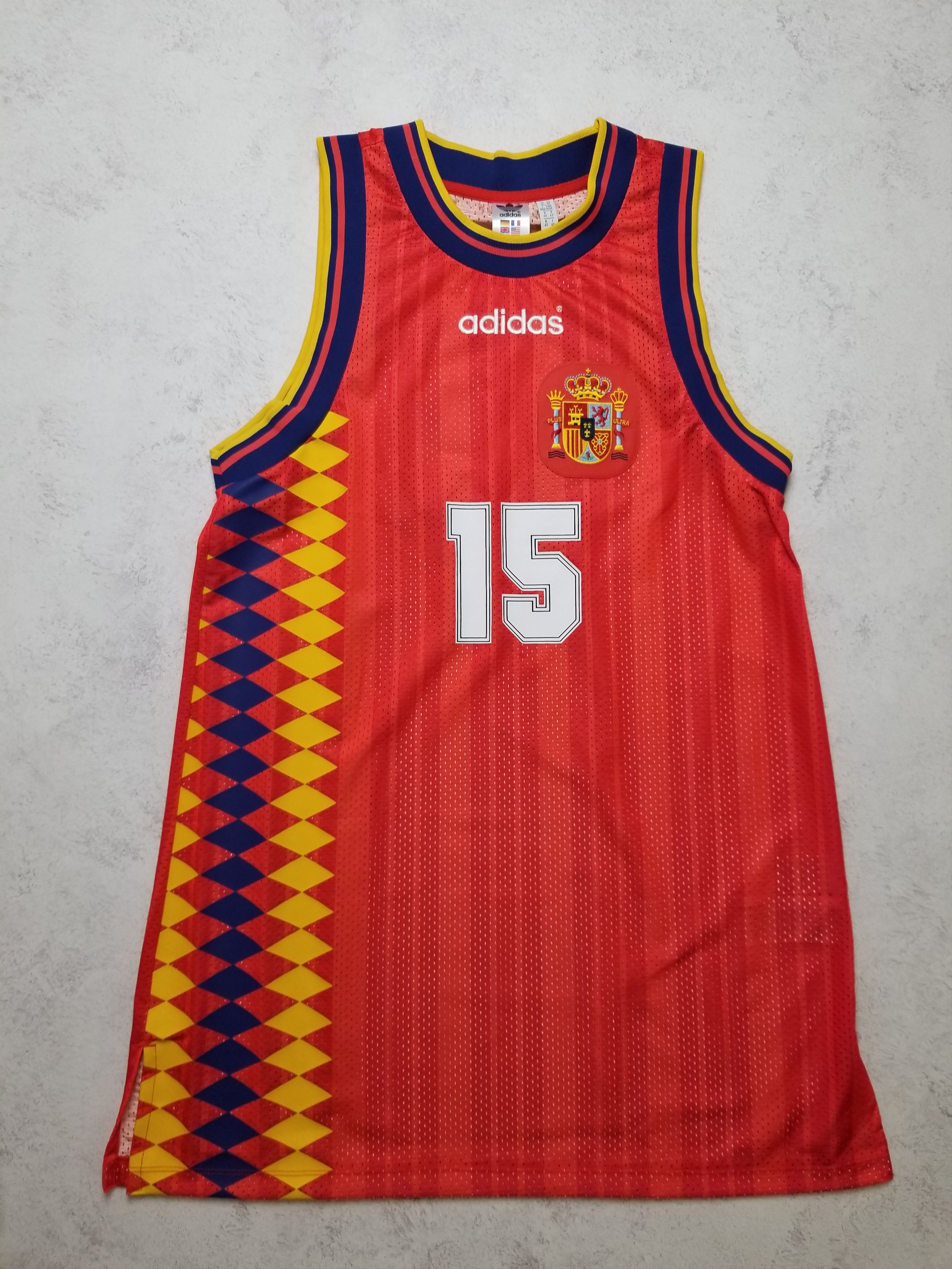 Adidas Adidas Originals Spain Basketball Retro Jersey Tank Dress Size M / US 6-8 / IT 42-44 - 1 Thumbnail