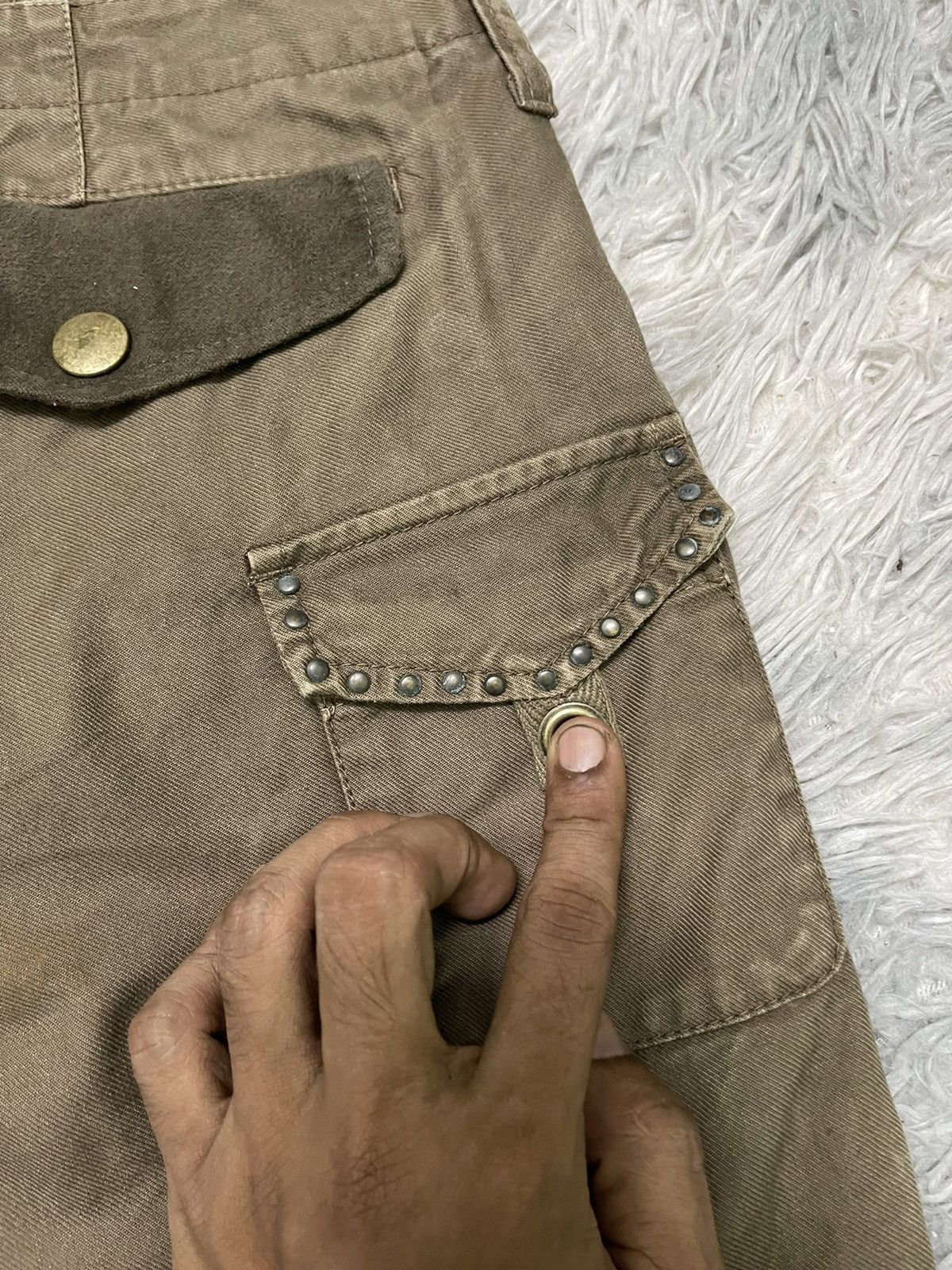 PPFM RARE PPFM BONDAGE DOUBLE WAIST PANT Size US 32 / EU 48 - 15 Thumbnail