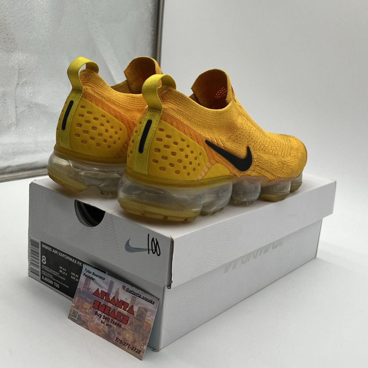 Nike Wmns VaporMax Moc 2 university gold Size US 8 / IT 38 - 5 Thumbnail