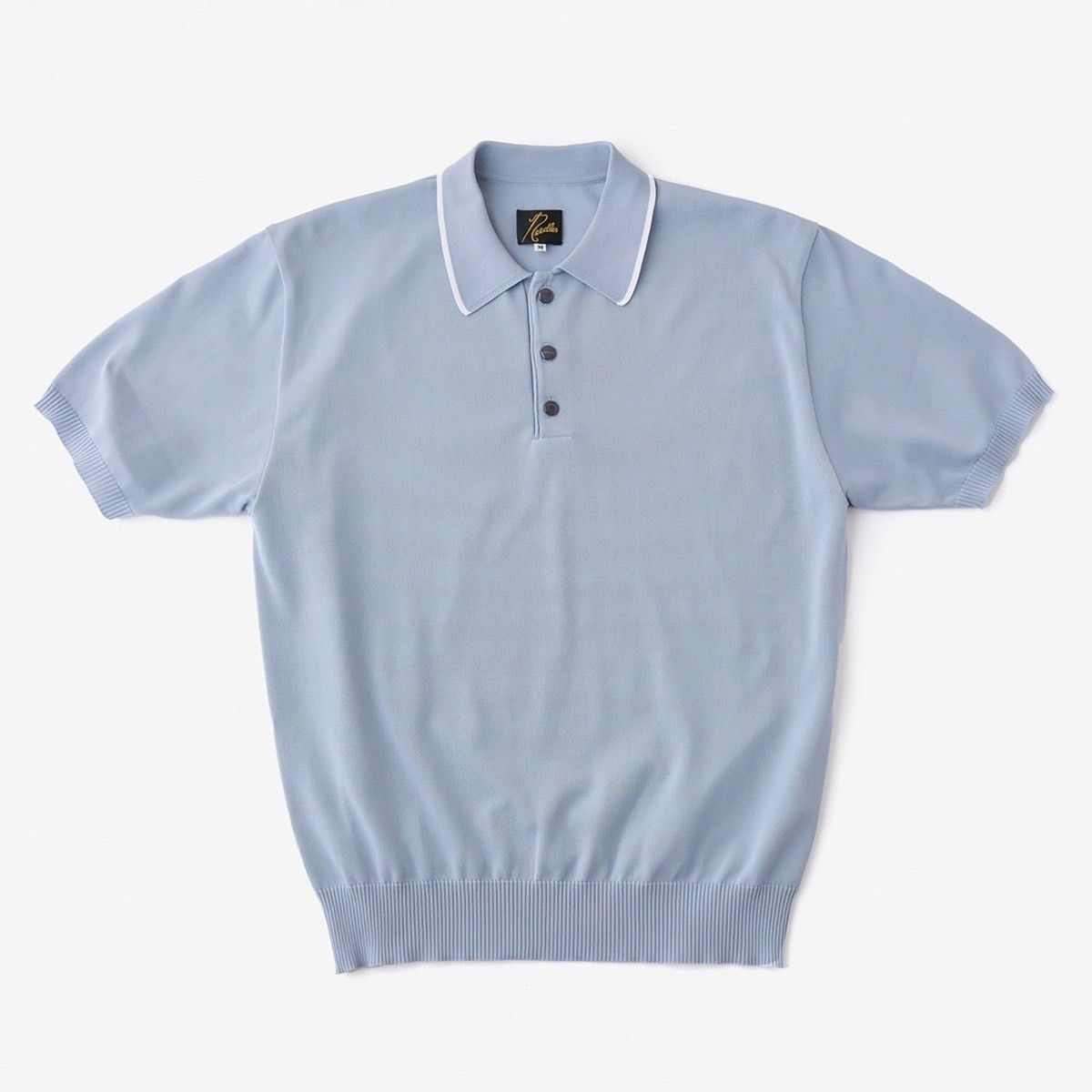 Needles Needles Short-Sleeve Polo Sweater Size US XL / EU 56 / 4 - 1 Thumbnail