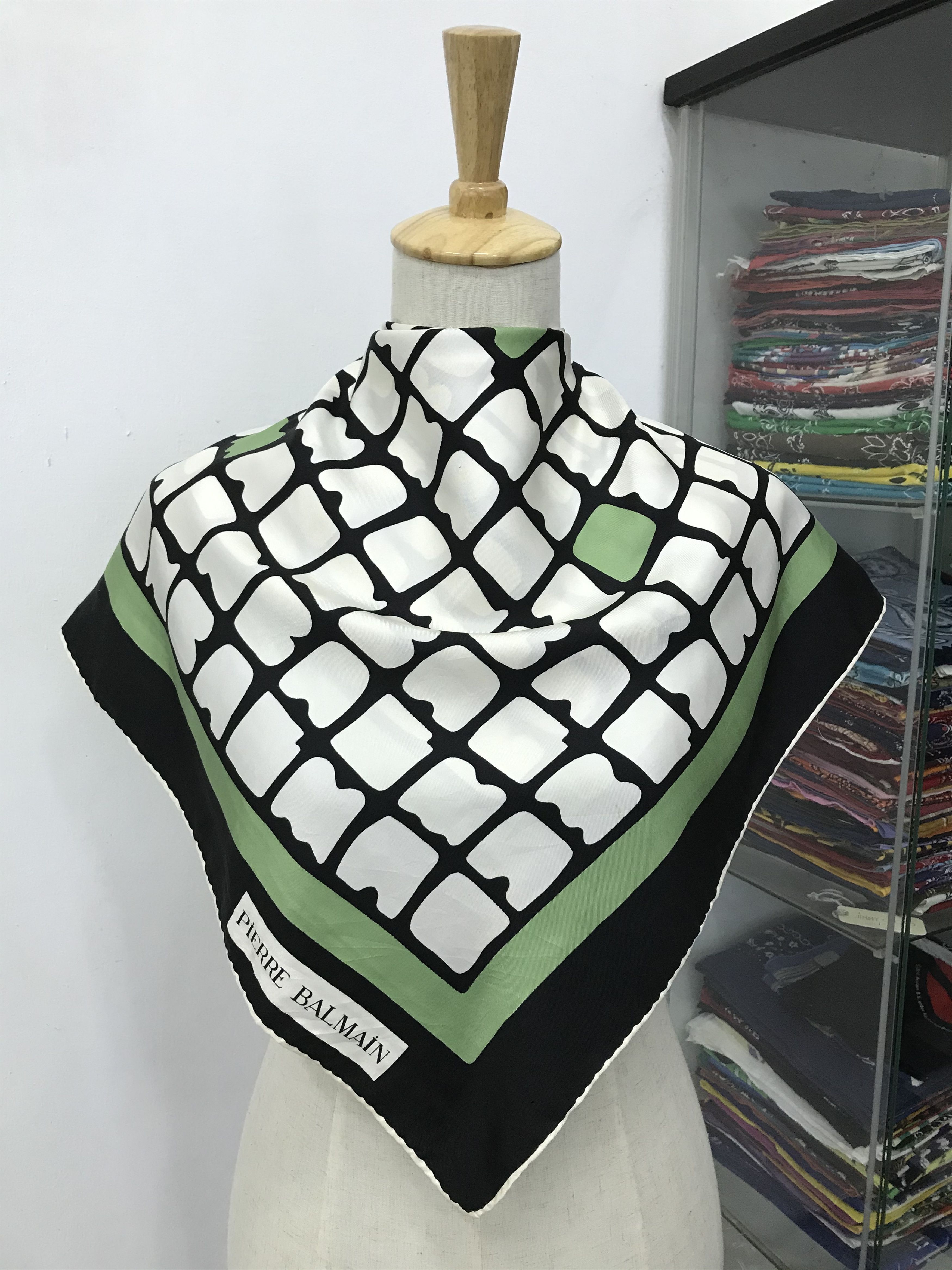 Pierre Balmain Vintage Pierre Balmain Silk Scarf Size ONE SIZE - 1 Thumbnail