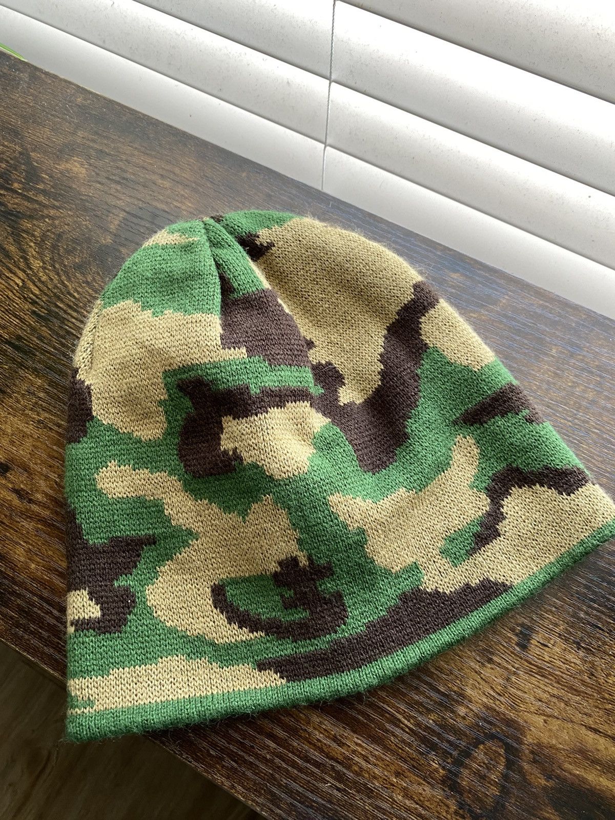 Other Y2K Camo Skully Beanie Size ONE SIZE - 3 Thumbnail